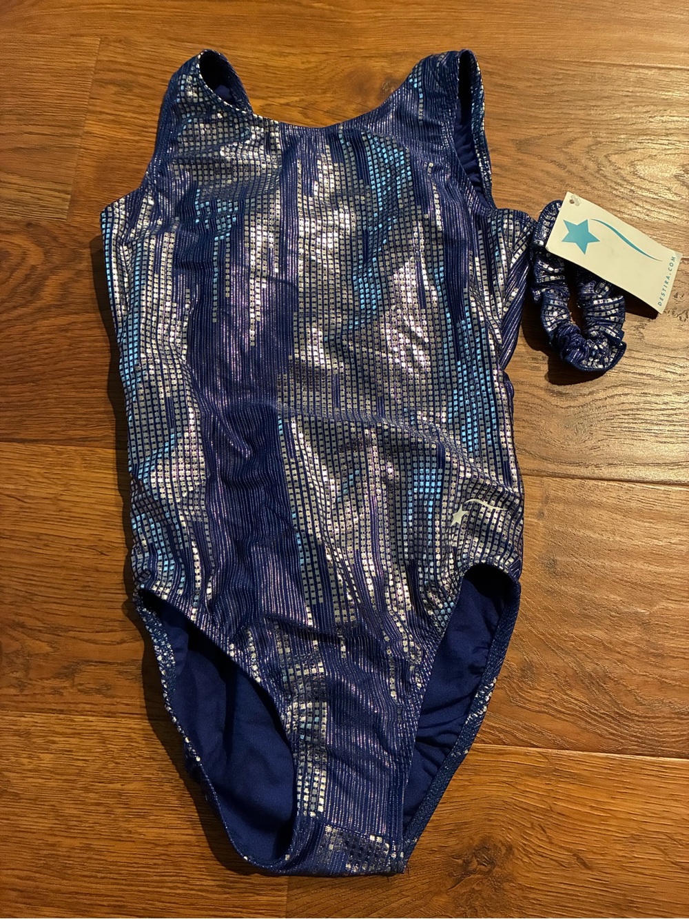 New Destira gymnastics leotard size child large